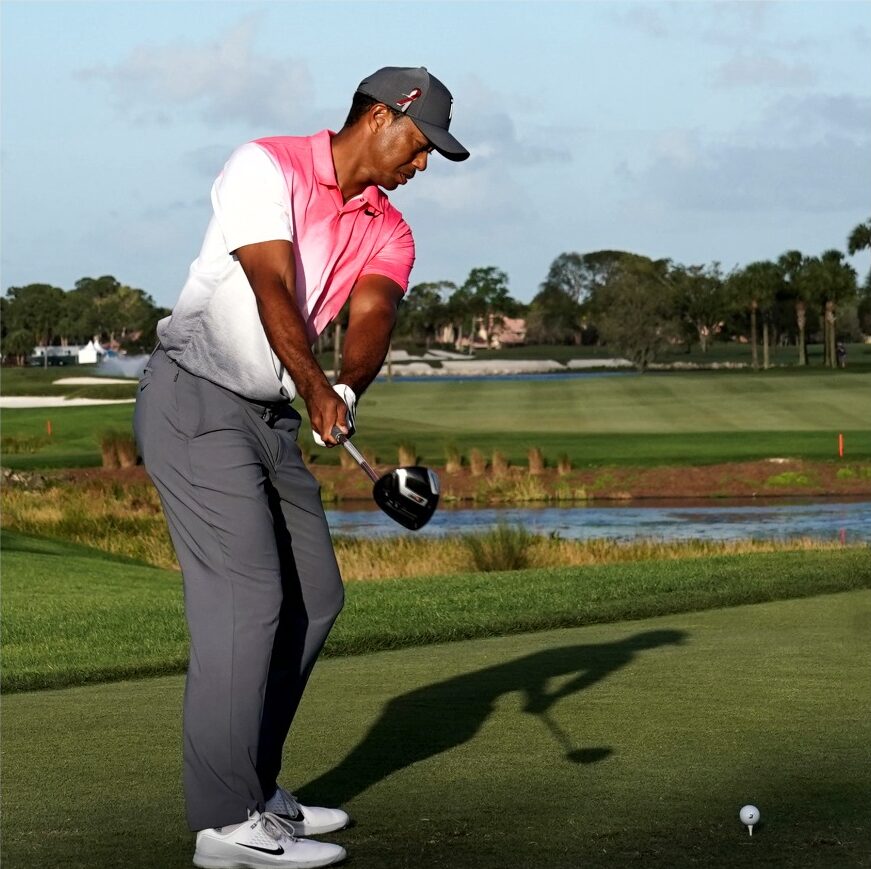 Tiger Woods Schwunganalyse: Das Takeaway