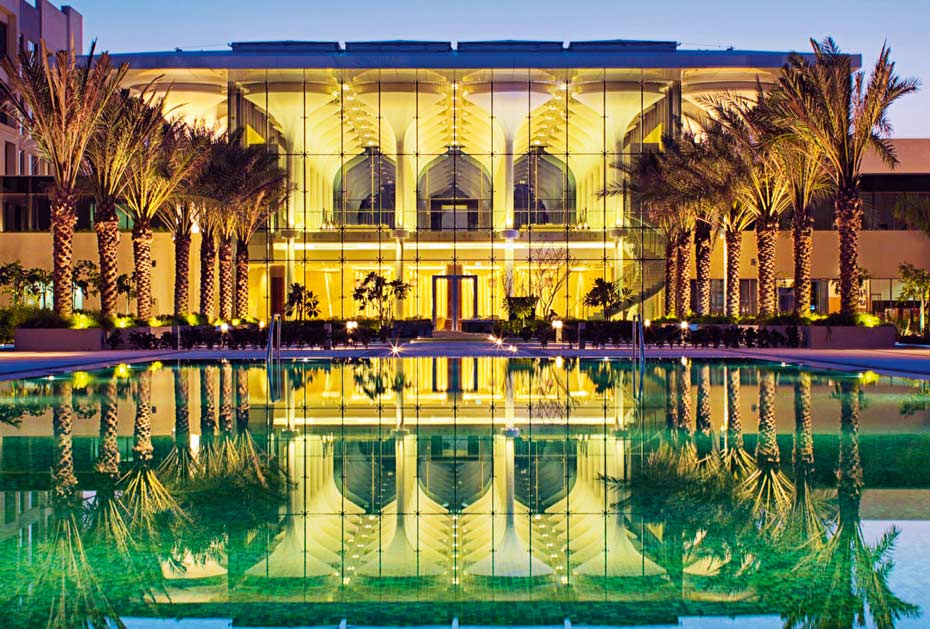 Kempinski Hotel Muscat: Der Infinity Pool