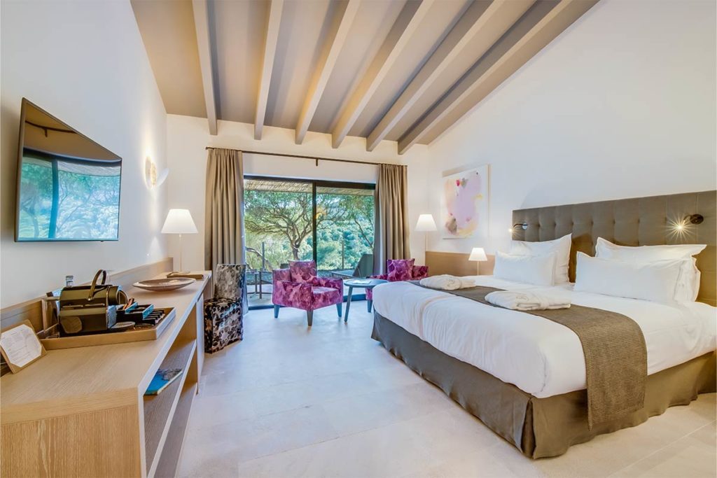 Luxuriöses Ambiente: 75 Zimmer und Suiten beinhaltet das 2018 neu eröffnete Hotel